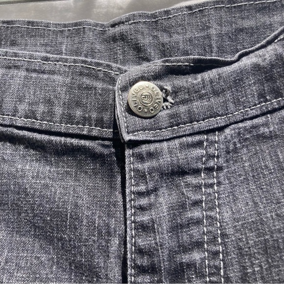 Oliveo classic black handmade jeans, size 16 - Picture 3 of 10